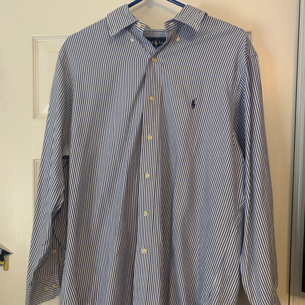 Polo by Ralph Lauren-Button Down Striped Shirt
